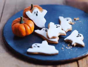 Halloween biscuits